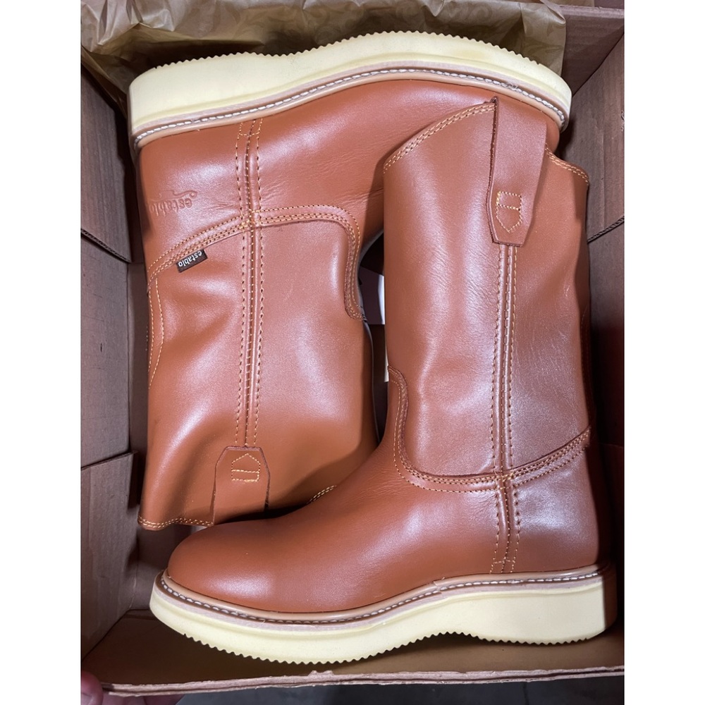 Establo Leather Work Boots Size 6-12